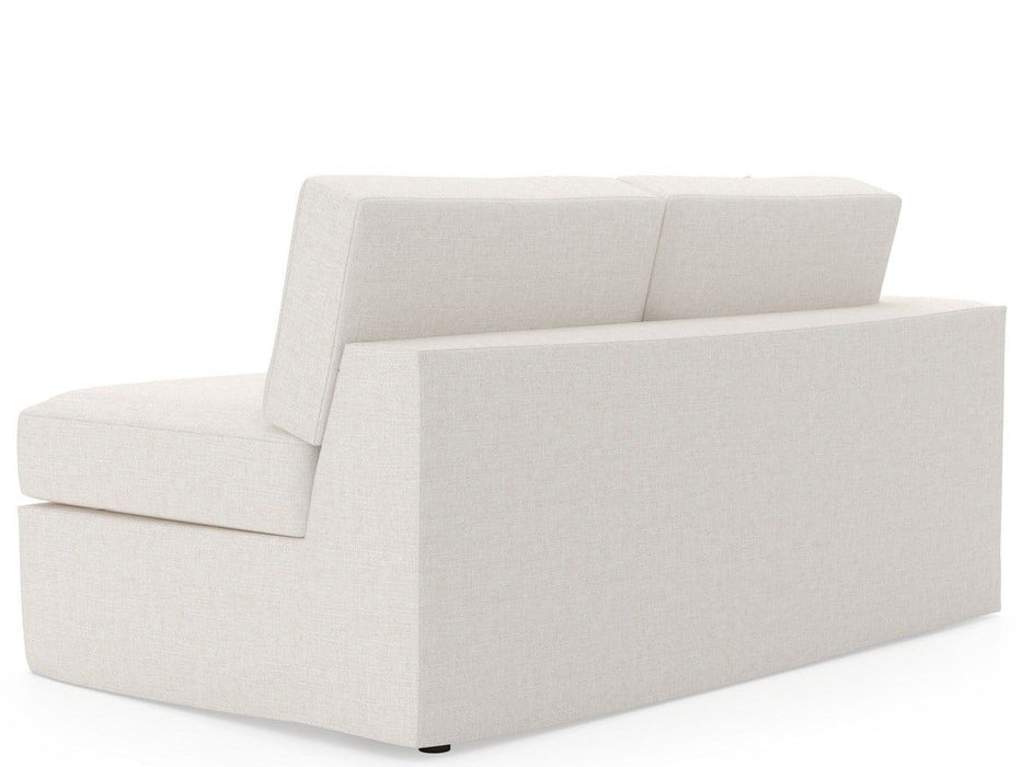 Maxx - Slipcover Loveseat LAF, Special Order - White