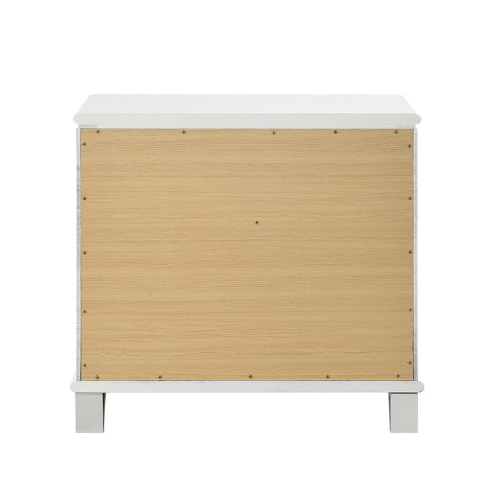 Tarian - Nightstand - Pearl White ACME