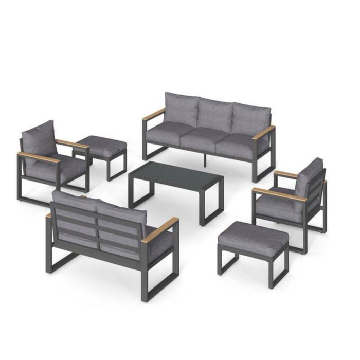 Modern Outdoor Sofa Set With Coffee Table