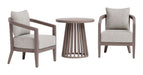 Viola - Patio Seating Set - Brown Zuo Modern