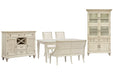 Newport - 6 Piece Extendable Rectangular Dining Table Set Magnussen Furniture
