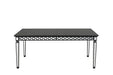Varian II - Dining Table - Mirrored & Black ACME
