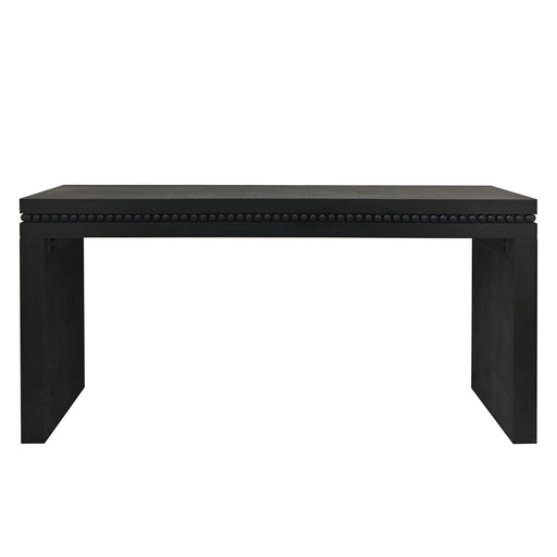 Modern Rustic Wood Table, Rectangular Living Room Center Table With Floating Top Design Home Essentials