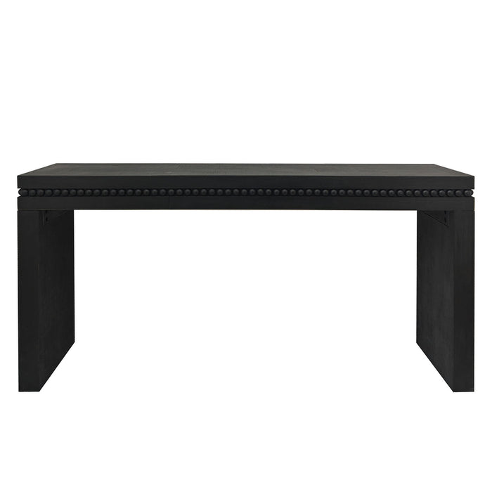 Modern Rustic Wood Table, Rectangular Living Room Center Table With Floating Top Design Home Essentials