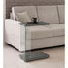 Sampson - C Shaped Side Table - Gray Furniture Max