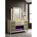 Mika - 8 Drawer LED Dresser And Mirror Set - Ivory Furniture Max