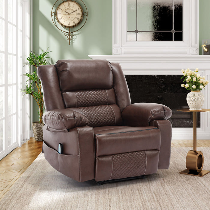 Breathable Massage Recliner Manual Chair