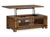Chesterfield - Top Storage Cocktail Table With Casters - Farmhouse Timber Magnussen Furniture