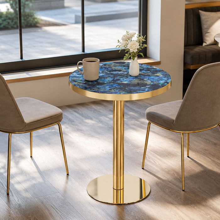 Modern Round Bistro Table Home Essentials