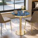 Modern Round Bistro Table Home Essentials