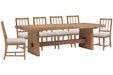 Lindon - Trestle Dining Table Set Magnussen Furniture