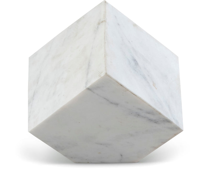 Block - Marble Decorative Cube Meridian Furniture