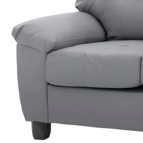 Stylish Loveseat With Padded Arms Glory Furniture