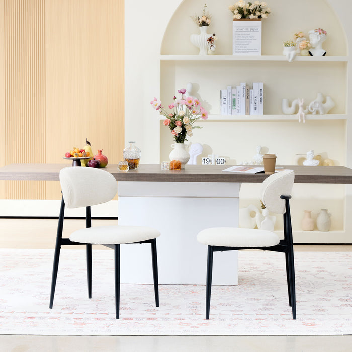 Dining Upholstered Side Chairs (Set of 2) Home Essentials