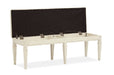 Newport - Bench With Upholstered Seat - Alabaster Magnussen Furniture
