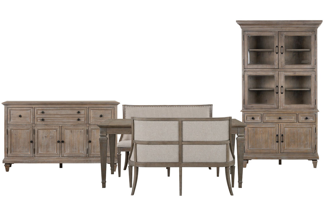 Lancaster - 5 Piece Extendable Rectangular Dining Table Set Magnussen Furniture