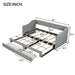 Upholstered Daybed With 2 Drawers Dreamland