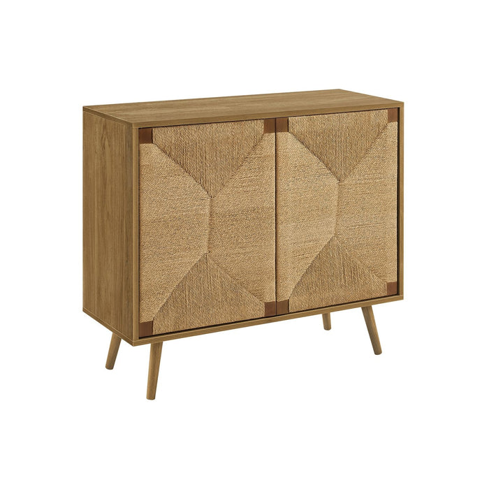 Accent Chest, 2 Door Cabinet, Storage Furniture - Walnut 8th Street