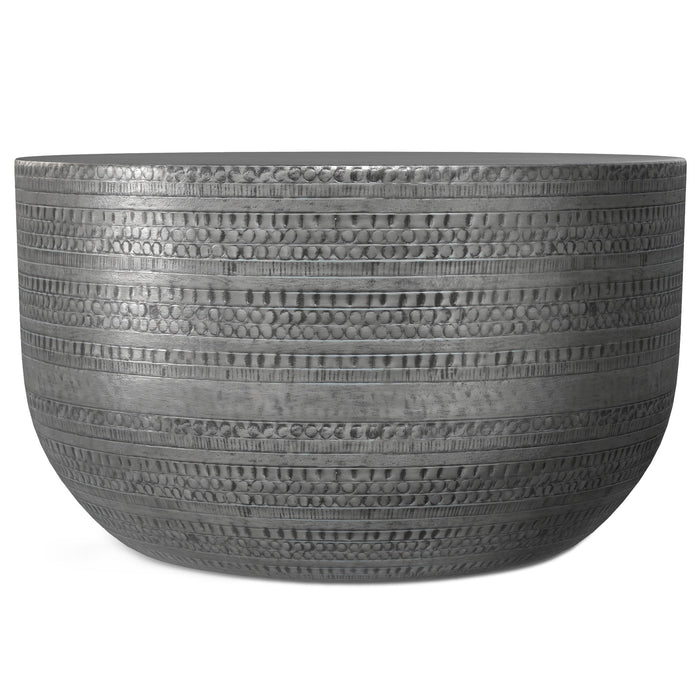 Johnsen - Handcrafted Metal Coffee Table Simpli-Home