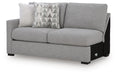UrbanCrest - LAF Sofa - Pewter Signature Design by Ashley®