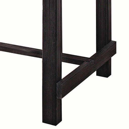 Yelena - Counter Height Table With Marble Top - Marble Top & Weathered Espresso ACME