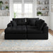 Corner Chaise L-Shaped Sectional Sofa Bed Home Essentials