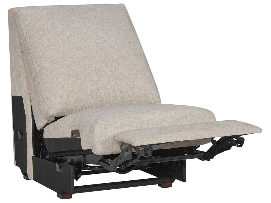 Rhodes - Armless Recliner - Rani Arctic Universal Furniture