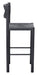 Iska - Outdoor Barstool (Set of 2) Zuo Modern