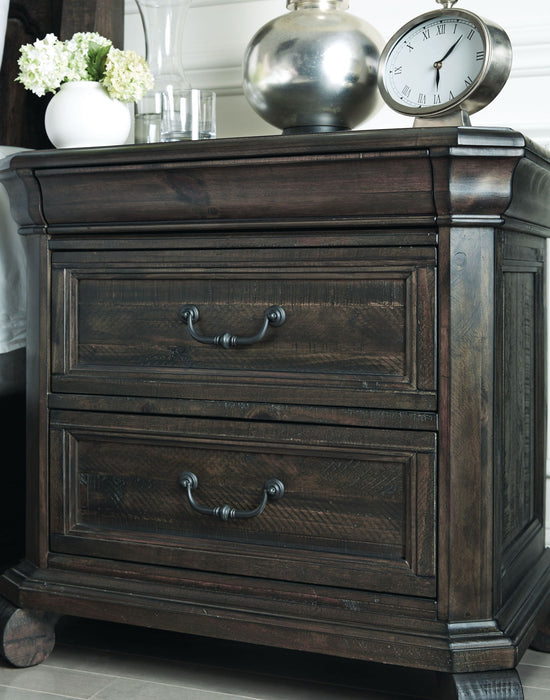 Bellamy - Drawer Nightstand - Peppercorn Magnussen Furniture