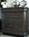 Bellamy - Drawer Nightstand - Peppercorn Magnussen Furniture