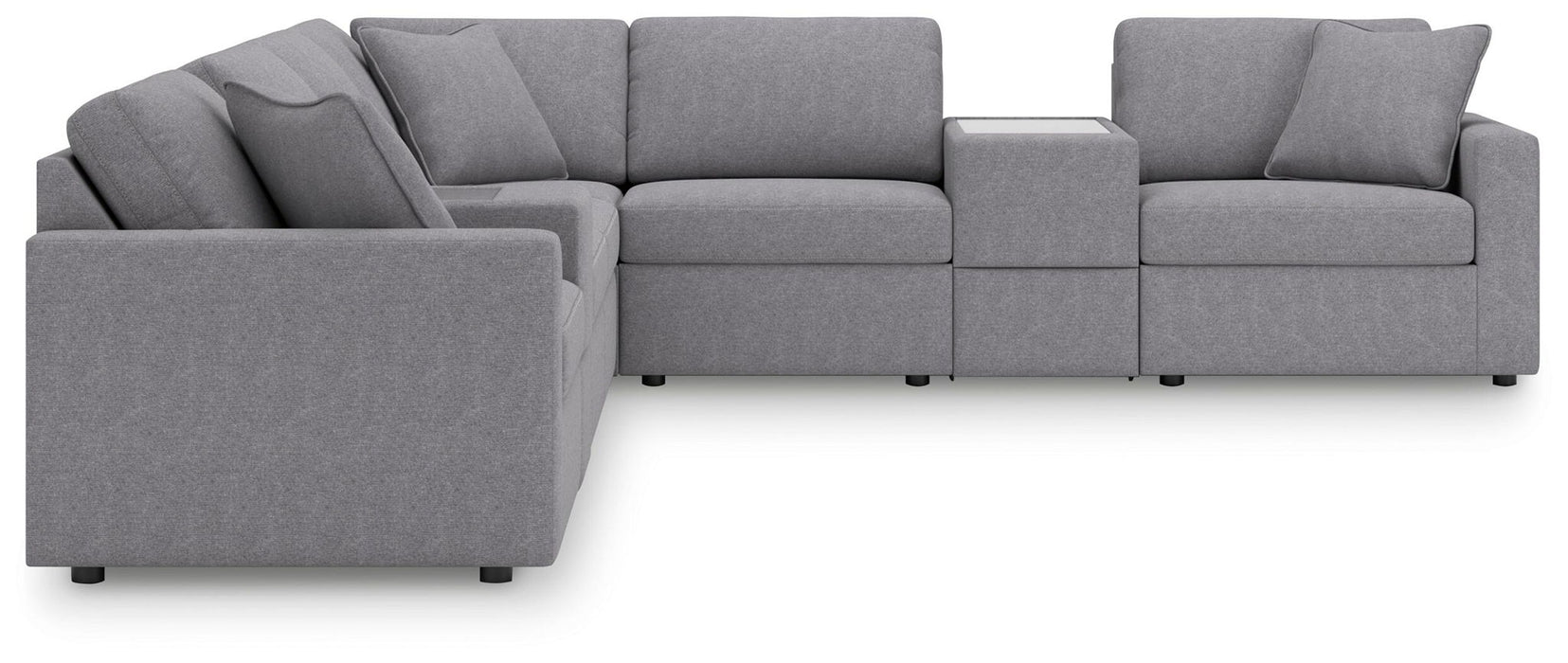 Modmax - Sectional - Granite Signature Design by Ashley®
