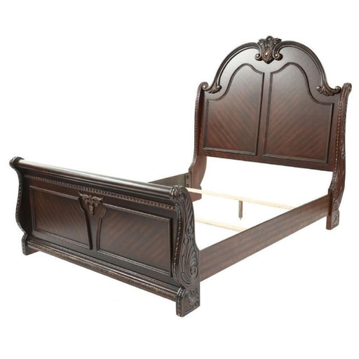 Queen Size Bed Panel Headboard And Footboard - Brown Home Essentials