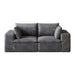 Cloud Sofa, Deep Seat Couches, Removable Cushion For Living Room - Dark Gray Home Essentials