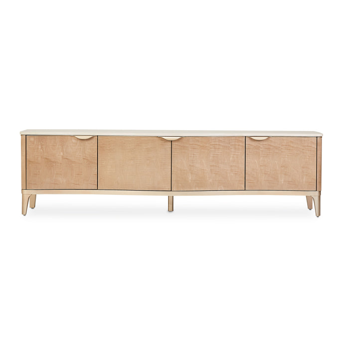 Malibu Crest - TV Console - Blush