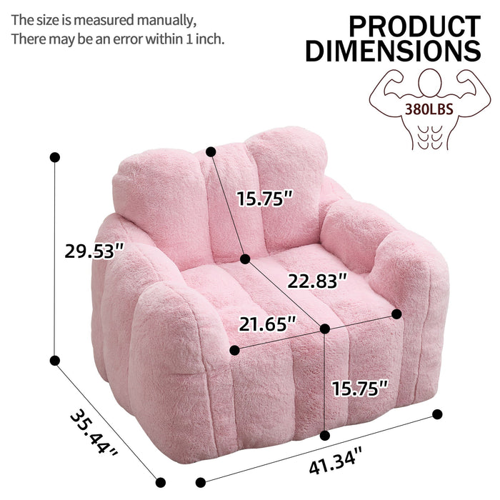 Lotus Style Compression Sofa Bean Bag Home Essentials