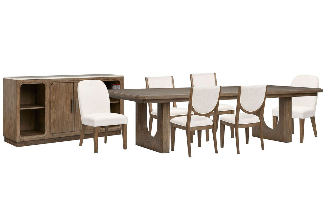 Westbourne - Extendable Trestle Dining Table Set Magnussen Furniture