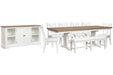 Kingston - Extendable Trestle Dining Table Set Magnussen Furniture