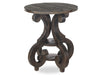 Bellamy - Round Accent End Table - Weathered Pine Magnussen Furniture