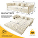 Oversize Pull Out Sofa Bed For Living Room Home Essentials