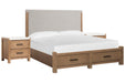 Plum Creek - Upholstered Panel Storage Bedroom Set Magnussen Furniture