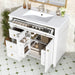 Bathroom Vanity With Sink, 3 Drawers & 2 Soft-Close Doors Hearth and Haven