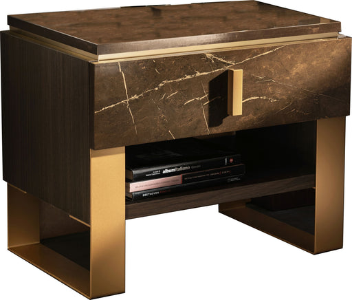Essenza - Accent Nightstand - Dark Brown Arredoclassic Italy