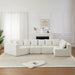 L - Shaped Modular Sofa With Deep Seat And 11 Pillows Home Essentials