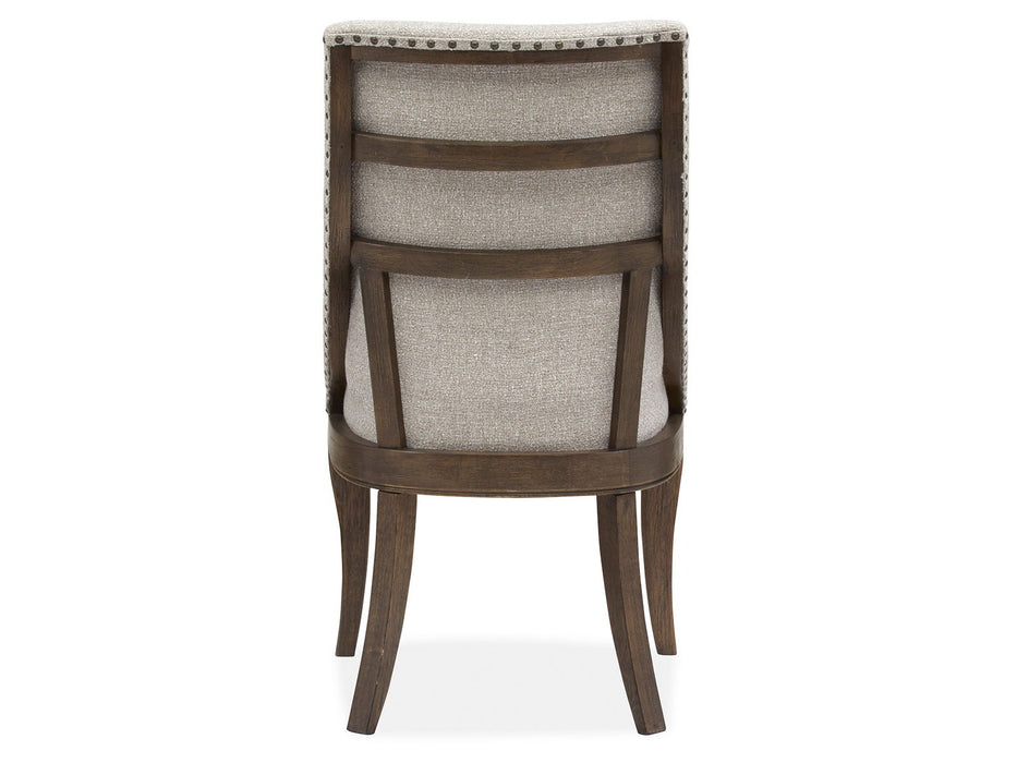 Roxbury Manor - Dining Arm Chair With Upholstered Seat and Back (Set of 2) - Homestead Brown Magnussen Furniture