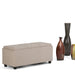 Avalon - Upholstered Storage Ottoman Simpli-Home