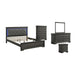 Blaze - Modern Bedroom Set With LED Headboard Matrix Furniture Group