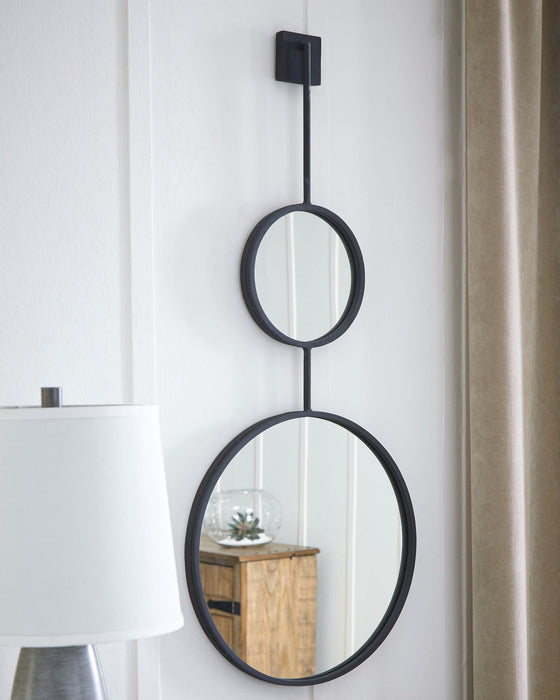 Brewer - Accent Mirror - Black Signature Design by Ashley®