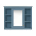 Wall Mounted Medicine Cabinet With Mirror, Storage Cabinet Featuring 6 Open Shelves And Adjustable Interior Hearth and Haven