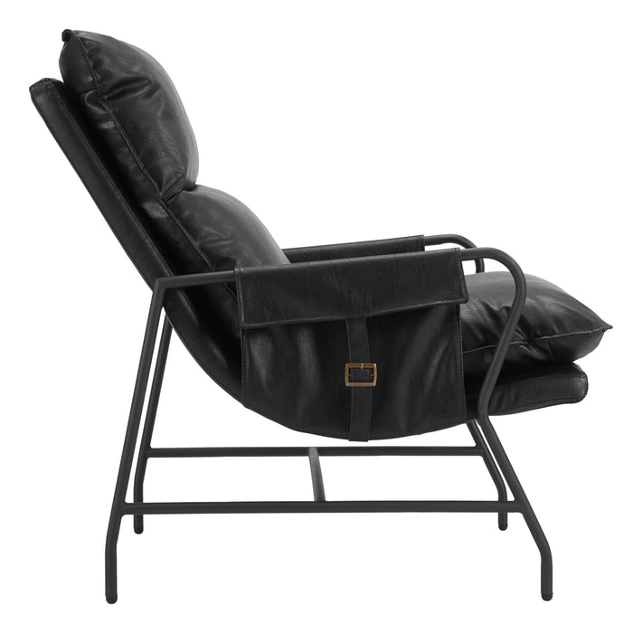 Halaus - Accent Chair - Black Zuo Modern
