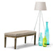 Waverly - Upholstered Tufted Ottoman Bench Simpli-Home